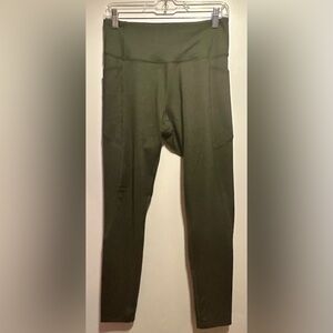 NWOT Tek Gear Workout Gear Forest Green Leggings
